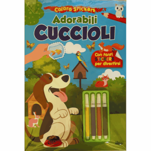 Colora Stickers Adorabili CUCCIOLI